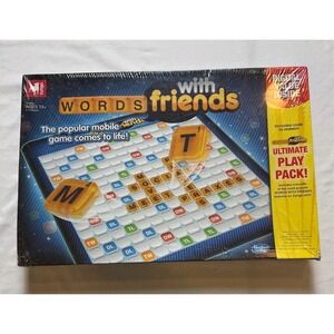 Words with Friends Classic‎ Board Game by Hasbro Ultimate Play Pack NIB sealed
